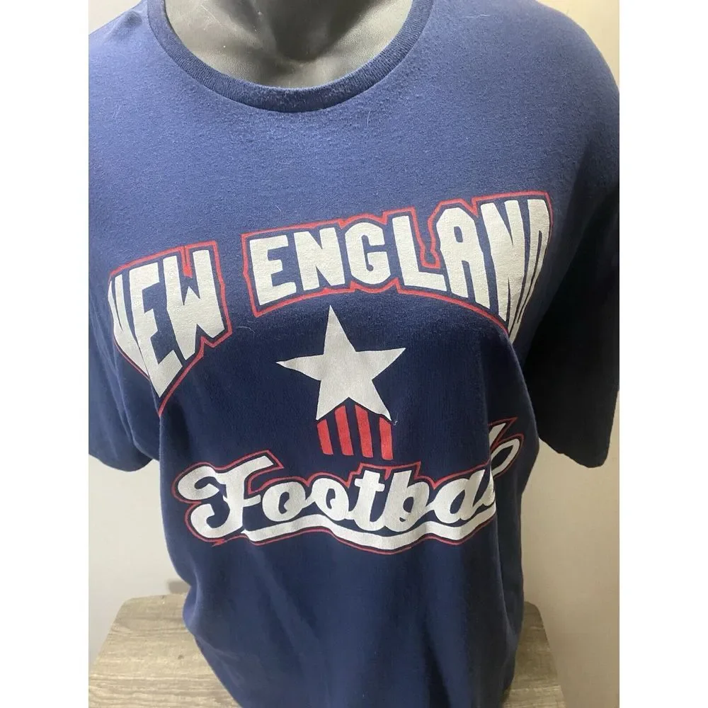 Delta Pro Weight New England Football T‎ Shirt 2XL